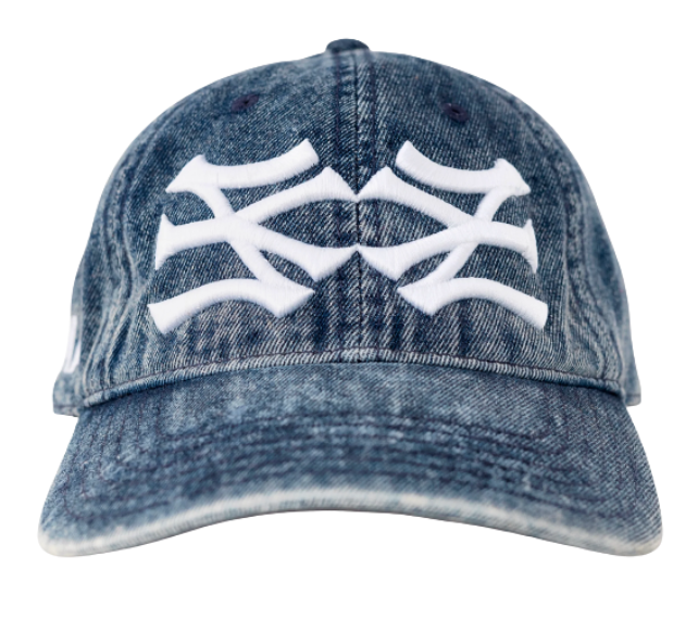 Boné Oma Design "NY NY Denim" Azul