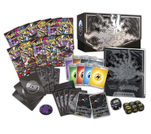 Pokémon TCG: Mega Evolution - Pitch Black - Elite Trainer Box - Inglês
