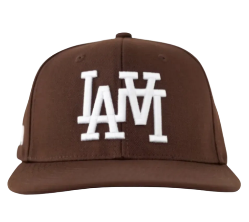 Boné Oma Design "LA LA Hat" Marrom/Branco