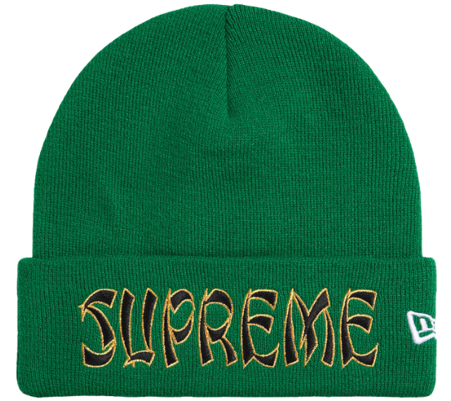 Touca Supreme FW26 x New Era "Action" Verde