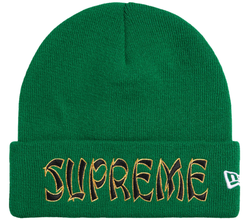 Touca Supreme FW26 x New Era "Action" Verde