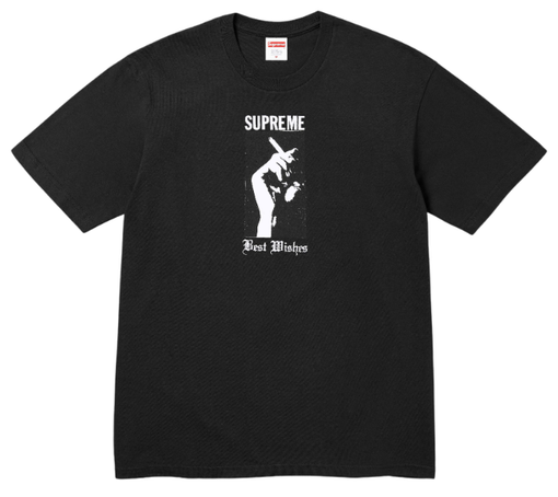 Camiseta Supreme SS26 "Wish" Preto