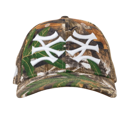 Boné Oma Design "NY NY Hat Curved Brim RealTree" Camuflado