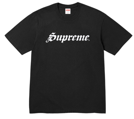 Camiseta Supreme SS26 "Speed" Preto