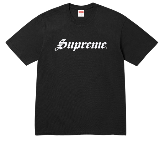 Camiseta Supreme SS26 "Speed" Preto