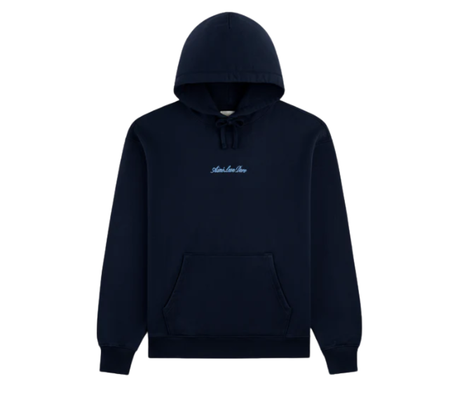 Moletom Aimé Leon Dore "Embroidered Logo Hoodie Navy Blazer" Azul Marinho