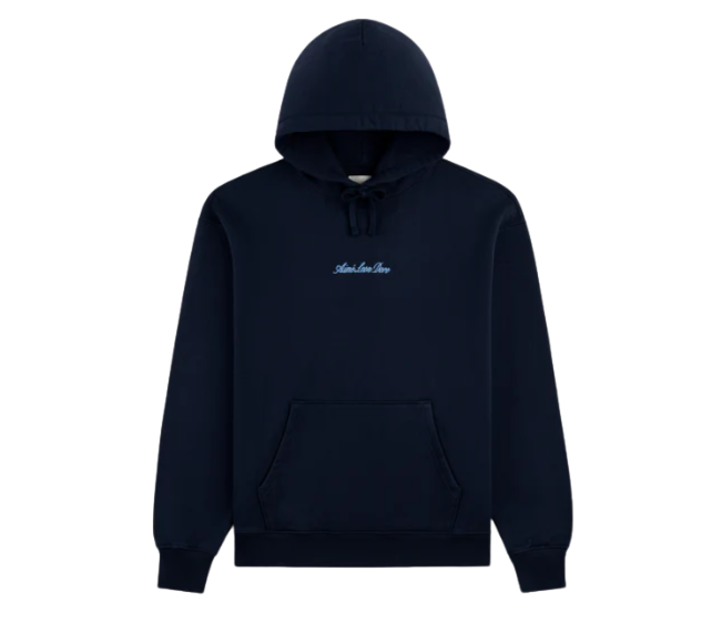 Moletom Aimé Leon Dore "Embroidered Logo Hoodie Navy Blazer" Azul Marinho