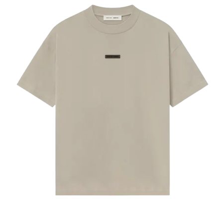 Camiseta Fear Of God Essentials "Timber" Bege
