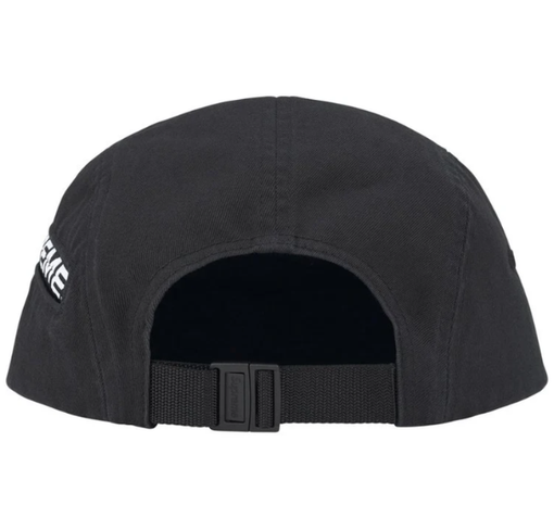 Boné Supreme "Side Zip SS26" Preto