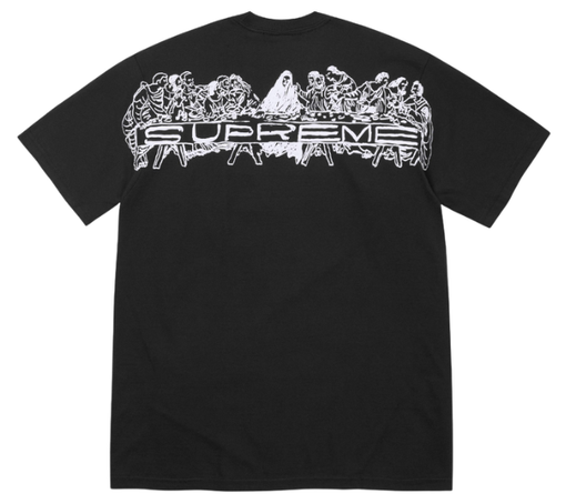 Camiseta Supreme SS26 "Supper" Preto