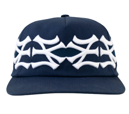 Boné Oma Design "NY NY Crown" Azul Marinho
