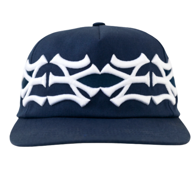 Boné Oma Design "NY NY Crown" Azul Marinho