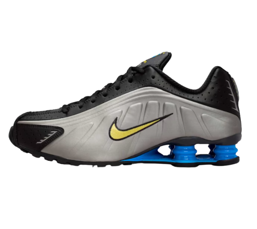 Tênis Nike Shox R4 "Brazil" Cinza