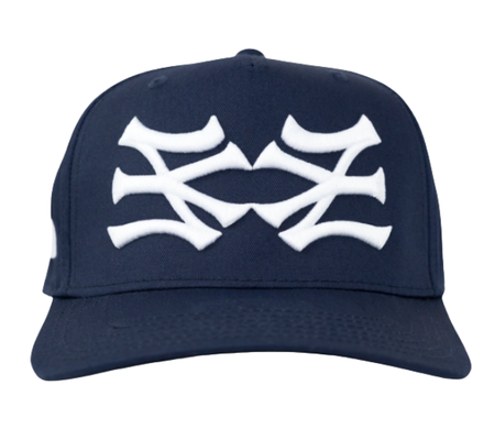 Boné Oma Design "NY NY Curved Brim" Azul Marinho