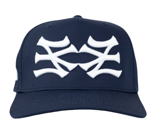 Boné Oma Design "NY NY Curved Brim" Azul Marinho