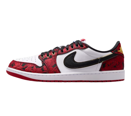 Tênis Nike Air Jordan 1 Low "Last Dance At The Garden Varsity Red" Vermelho