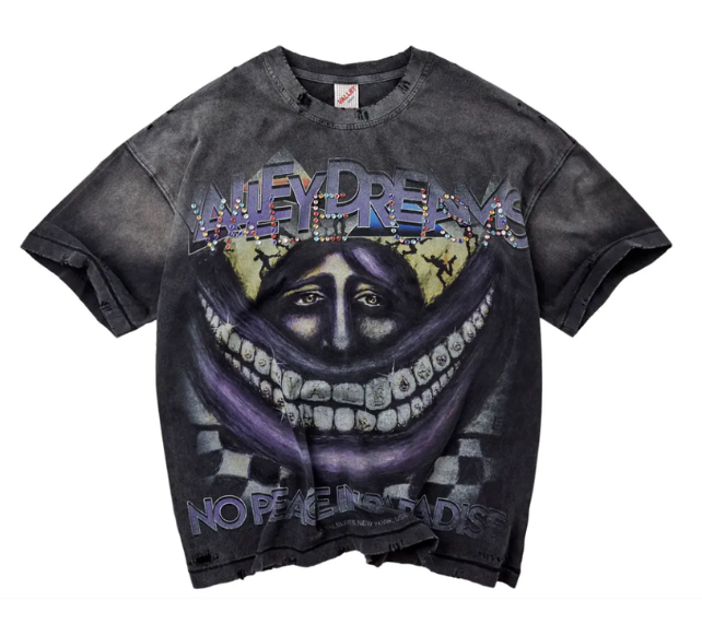 Camiseta Valley "Smiley Face" Preto