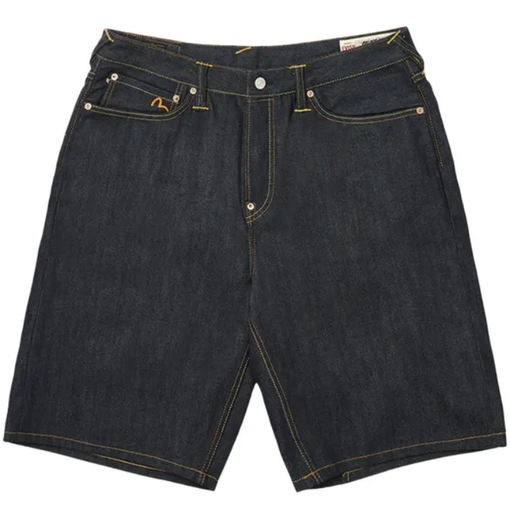 Bermuda Palace x Evisu "Long Denim Short Indigo" Azul