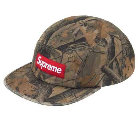 Boné Supreme FW26 "Washed Chino Twill" Realtree Camo