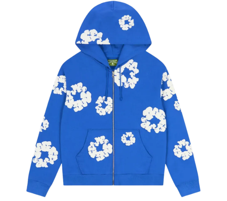 Moletom Denim Tears "Cotton Wreath" Azul
