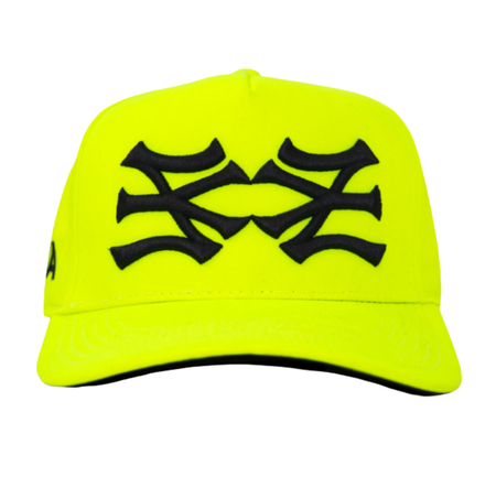 Oma Design "NY NY Curved Brim" Verde Neon