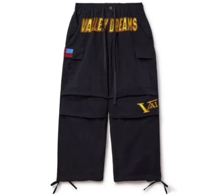 Calça Valley "Paratrooper Cargo" Preto