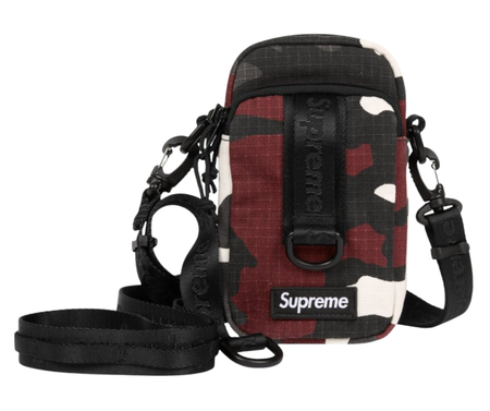 Shoulder Bag Supreme SS26 "Red Camo" Vermelho