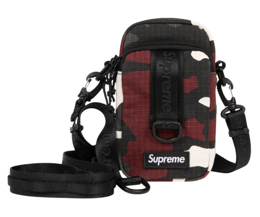 Shoulder Bag Supreme SS26 "Red Camo" Vermelho