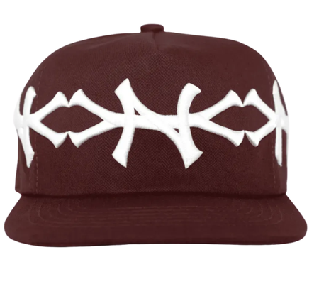Boné Oma Design "NY NY Curved Brim" Vinho