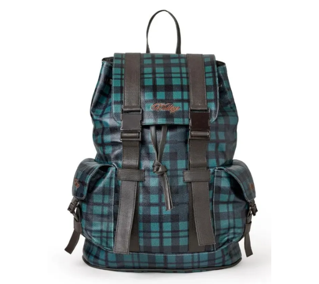 Mochila Valley "Tactician Plaid" Verde