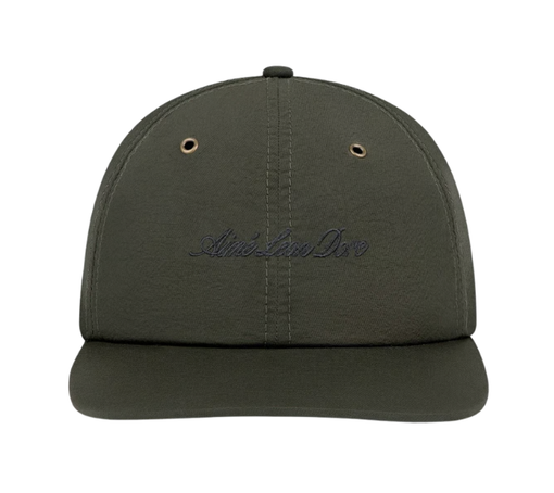 Boné Aimé Leon Dore "Embroidered Script Sport 6 Panel Rosin Green" Verde