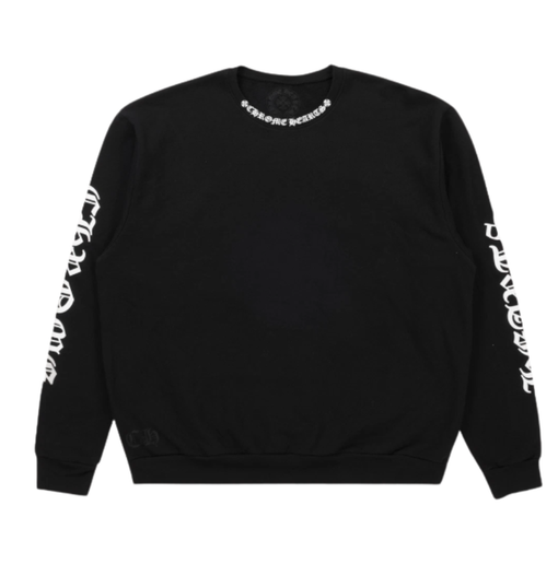 Longsleeve Chrome Hearts "Neck Logo" Preto