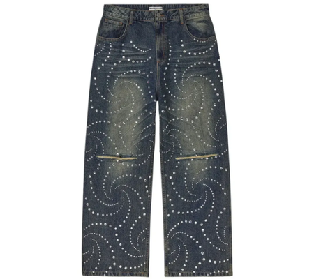 Calça Valley "Hypnotik Denim Midwash" Azul