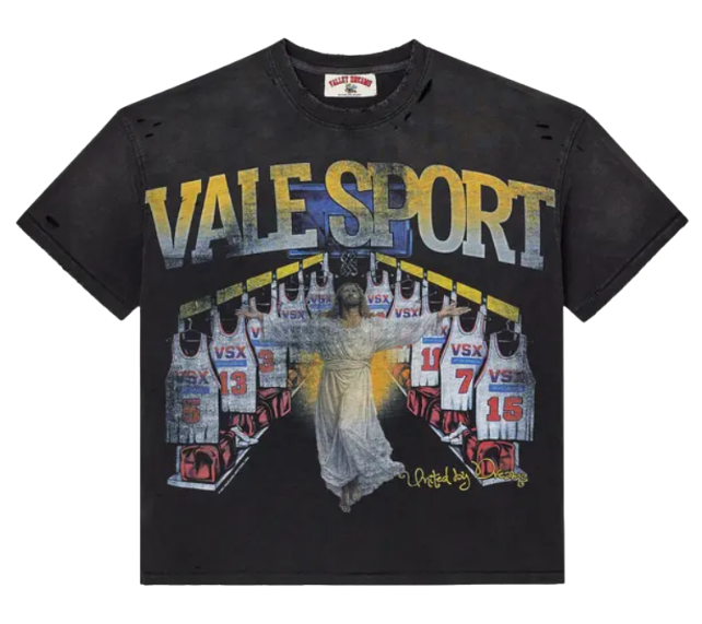 Camiseta Valley "HOF" Preto