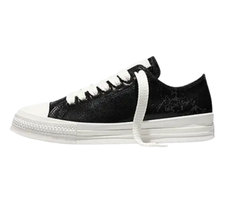 Tênis Converse Chuck Taylor "Throwback Counter Culture Black" Preto