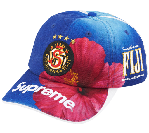Boné Supreme SS26 "Fiji 6-Panel" Multicolor