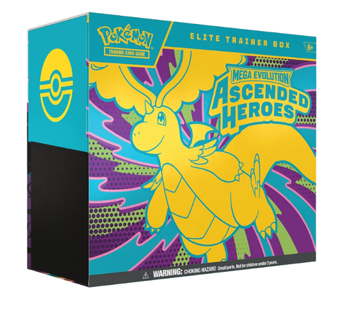 Pokémon TCG: Ascended Heroes - Elite Trainer Box - Inglês