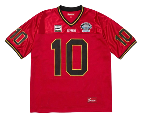 Jersey Supreme SS26 "Find God Football" Vermelho