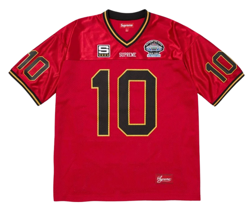 Jersey Supreme SS26 "Find God Football" Vermelho