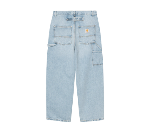 Calça Carhartt "Belmont Blue Heavy Worn Bleached" Azul Claro