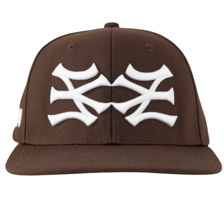 Boné Oma Design "NY NY Hat" Marrom