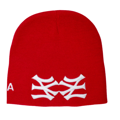Touca Oma Design "Ny Ny Skully" Vermelho
