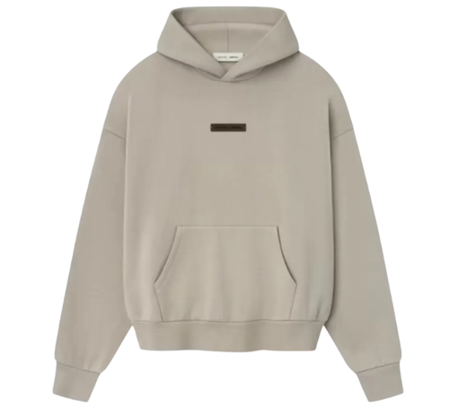 Moletom Fear of God Essentials Classic Fleece Hoodie SS25 "Timber" Bege