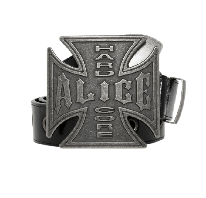 Cinto Alice Hollywood "Blistered Chopper HeavyMetal" Preto