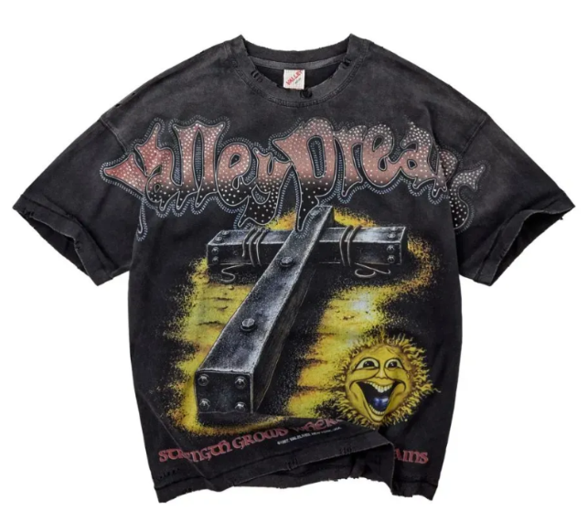 Camiseta Valley "Iron Cross Bling" Preto