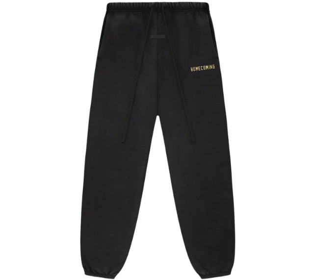 Calça Fear of God Essentials "Heavy Fleece Homecoming" Preto
