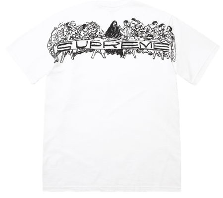 Camiseta Supreme SS26 "Supper" Branco