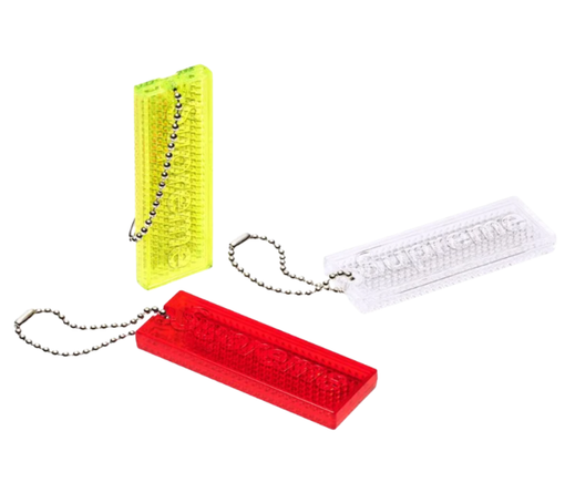 Chaveiro Supreme FW26 "Reflective Keychain" Multicolor
