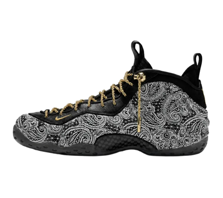 Tênis Nike Air Foamposite One "Victor Solomon ASW Black" Preto