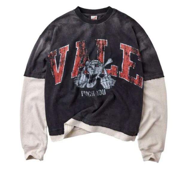 Longsleeve Valley "Big Brother" Preto